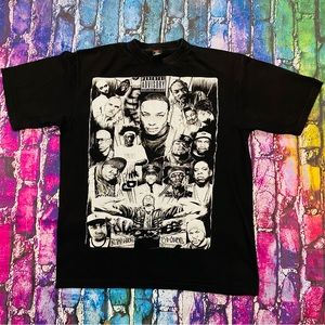 VTG Black Steel In the Hour of Chaos Rap Hip Hop Mens Shirt 3XL Dre Snoop Eminem